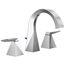 Trillian Two Handle Widespread Bathroom Faucet, 1.2 GPM (Lumicoat Chrome), 35546-PR-MPU-DST