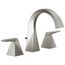 Trillian Two Handle Widespread Bathroom Faucet, 1.2 GPM (Lumicoat Stainless), 35546-SS-PR-MPU-DST