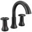 Trinsic Two Handle Widespread Pull Down Bathroom Faucet, 3558-BLPD-DST (Matte Black)