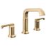 Tetra Two Handle Widespread Bathroom Faucet, 1.2 GPM (Lumicoat Champagne Bronze), 35589-CZ-PR-DST