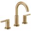 35749LF-CZ Nicoli 2 Handle Widespread Bathroom Faucet (Champagne Bronze)