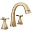 Stryke Two Handle Widespread Pull Down Bathroom Faucet, 1.2 GPM (Lumicoat Champagne Bronze), 357756-CZPD-PR-DST