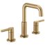 35849LF-CZ Nicoli 2 Handle Widespread Bathroom Faucet (Champagne Bronze)