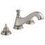Cassidy 2 Handle Widespread Bathroom Faucet, Low Arc Spout, Less Handles (Stainless), 3595LF-SSMPU-LHP