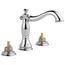 Cassidy 2 Handle Widespread Bathroom Faucet, Less Handles (Chrome), 3597LF-MPU-LHP
