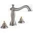 Cassidy 2 Handle Widespread Bathroom Faucet, Less Handles (Stainless), 3597LF-SSMPU-LHP