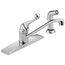 Classic 4-Hole Single Handle Kitchen Faucet w/ Spray (Chrome)