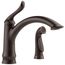 Linden Single Handle Kitchen Faucet w/ Spray (Venetian Bronze), 4453-RB-DST