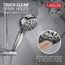 7-Setting Slide Bar Hand Shower with Cleaning Spray, 1.75 GPM (Lumicoat Chrome), 51584-PR