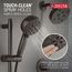 7-Setting Slide Bar Hand Shower with Cleaning Spray, 1.75 GPM (Venetian Bronze), 51584-RB
