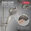 7-Setting Slide Bar Hand Shower with Cleaning Spray, 1.75 GPM (Lumicoat Stainless), 51584-SS-PR