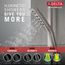 H2OKinetic 3-Setting Slide Bar Hand Shower, 1.75 GPM (Lumicoat Stainless), 51799-SS-PR