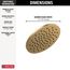 Single-Setting Metal Raincan Shower Head, 1.75 GPM (Lumicoat Champagne Bronze), 52158-CZ-PR