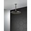 Single-Setting Metal Raincan Shower Head, 2.5 GPM (Lumicoat Black Stainless), 52158-KS-PR25