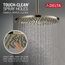 Single-Setting Metal Raincan Shower Head, 2.5 GPM (Lumicoat Polished Nickel), 52158-PN-PR25