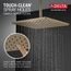 52159-CZ Single-Setting Metal Raincan Shower Head (Champagne Bronze)