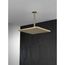 Single-Setting Metal Raincan Shower Head, 2.5 GPM (Lumicoat Champagne Bronze), 52159-CZ-PR25