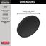 52160-BL H2Okinetic Single Setting Shower Head w/ UltraSoak (Matte Black)