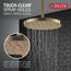 52160-CZ-PR25 H2Okinetic Single-Setting Shower Head w/ Ultrasoak (Lumicoat Champagne Bronze)