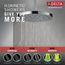 H2Okinetic Single Setting Shower Head with UltraSoak, 2.5 GPM (Lumicoat Chrome), 52160-PR25