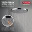 H2Okinetic Single Setting Shower Head with UltraSoak, 2.5 GPM (Lumicoat Chrome), 52160-PR25