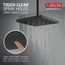 52161-BL H2Okinetic Single Setting Shower Head w/ UltraSoak (Matte Black)
