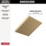 H2Okinetic Single-Setting Shower Head with Ultrasoak , 2.5 GPM (Lumicoat Champagne Bronze), 52161-CZ-PR25