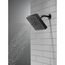 H2Okinetic 4-Setting Shower Head with UltraSoak (Matte Black), 52484-BL