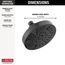 5-Setting Showerhead (Matte Black), 52535-BL