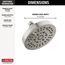 5-Setting Showerhead (Stainless), 52535-SS