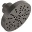 H2Okinetic 5-Setting Round Raincan Shower Head, Lumicoat, 52668-KS-PR (Black Stainless)