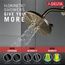 H2Okinetic 3-Setting Raincan Shower Head, 1.75 GPM (Lumicoat Champagne Bronze), 52688-CZ-PR