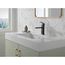 Velum Single Handle Bathroom Faucet, 537-BLMPU-DST (Matte Black)