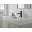 Velum Single Handle Bathroom Faucet, 537-BLMPU-DST (Matte Black)