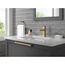 Velum Single Handle Bathroom Faucet, 537-CZMPU-DST (Champagne Bronze)