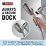 7-Setting SureDock Magnetic Hand Shower, 1.75 GPM (Stainless), 54810-SS-PK