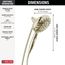 7-Setting SureDock Magnetic Hand Shower, 1.75 GPM (Lumicoat Polished Nickel), 54910-PN-PR-PK