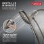 7-Setting SureDock Magnetic Hand Shower, 1.75 GPM (Lumicoat Stainless), 54910-SS-PR-PK