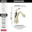Dryden Single Handle Bathroom Faucet (Polished Nickel), 551-PN-DST