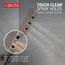 H2OKinetic Hand Shower 1.75 GPM Wall-Mount 4S, 1.75 GPM (Lumicoat Stainless), 55140-SS-PR