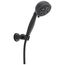 H2Okinetic 5-Setting Shower Mount Hand Shower (Matte Black), 55445-BL