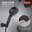 7-Setting Wall Mount Hand Shower with Cleaning Spray, 1.75 GPM (Matte Black), 55884-BL