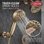 7-Setting Wall Mount Hand Shower with Cleaning Spray, 1.75 GPM (Lumicoat Champagne Bronze), 55884-CZ-PR