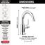 Trinsic Single Handle Bathroom Faucet, 1.2 GPM (Chrome), 559HAR-DST