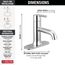 Trinsic Single Handle Bathroom Faucet, 1.0 GPM (Chrome), 559LF-GPM-MPU