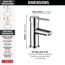 Modern 1-Handle Project-Pack Bathroom Faucet (Chrome), 559LF-GPM-PP