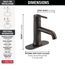 Trinsic Single Handle Bathroom Faucet (Venetian Bronze), 559LF-RBMPU