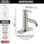 559LF-SSLPU Trinsic Single Handle Bathroom Faucet (Stainless)
