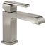 Ara Single Handle Bathroom Faucet, 1.2 GPM (Stainless), 567LF-SSLPU