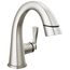 Stryke Single Handle Pull Down Bathroom Faucet, 1.2 GPM (Lumicoat Stainless), 577-SSPD-PR-DST